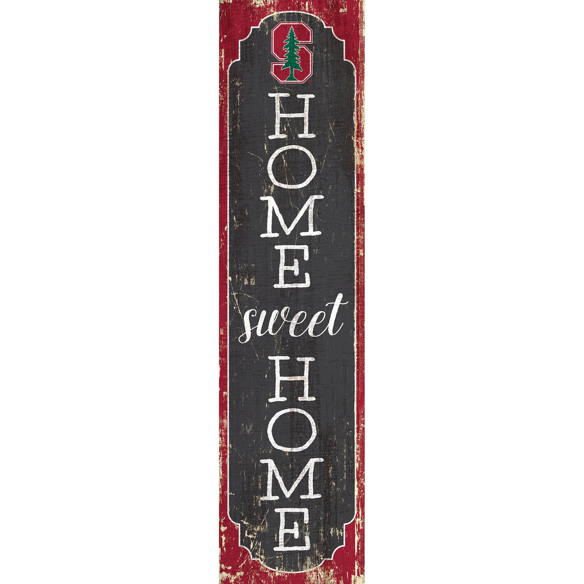 Stanford Cardinal 24" Home Sweet Home Leaner Sign
