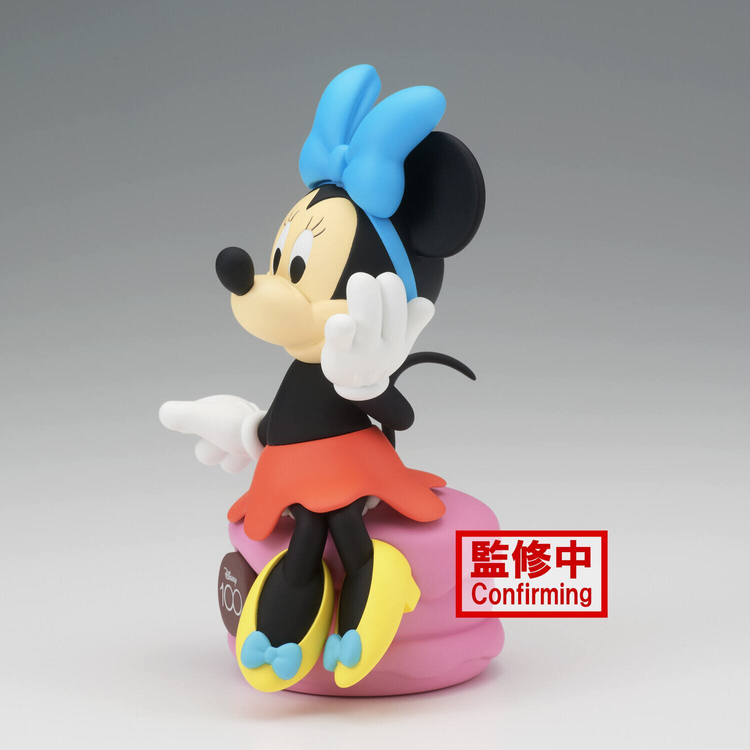 Alt View 1. PopMarket - Banpresto - Disney Characters - Sofubi - Minnie Mouse Disney 100th   - Collectibles - Multicolor.