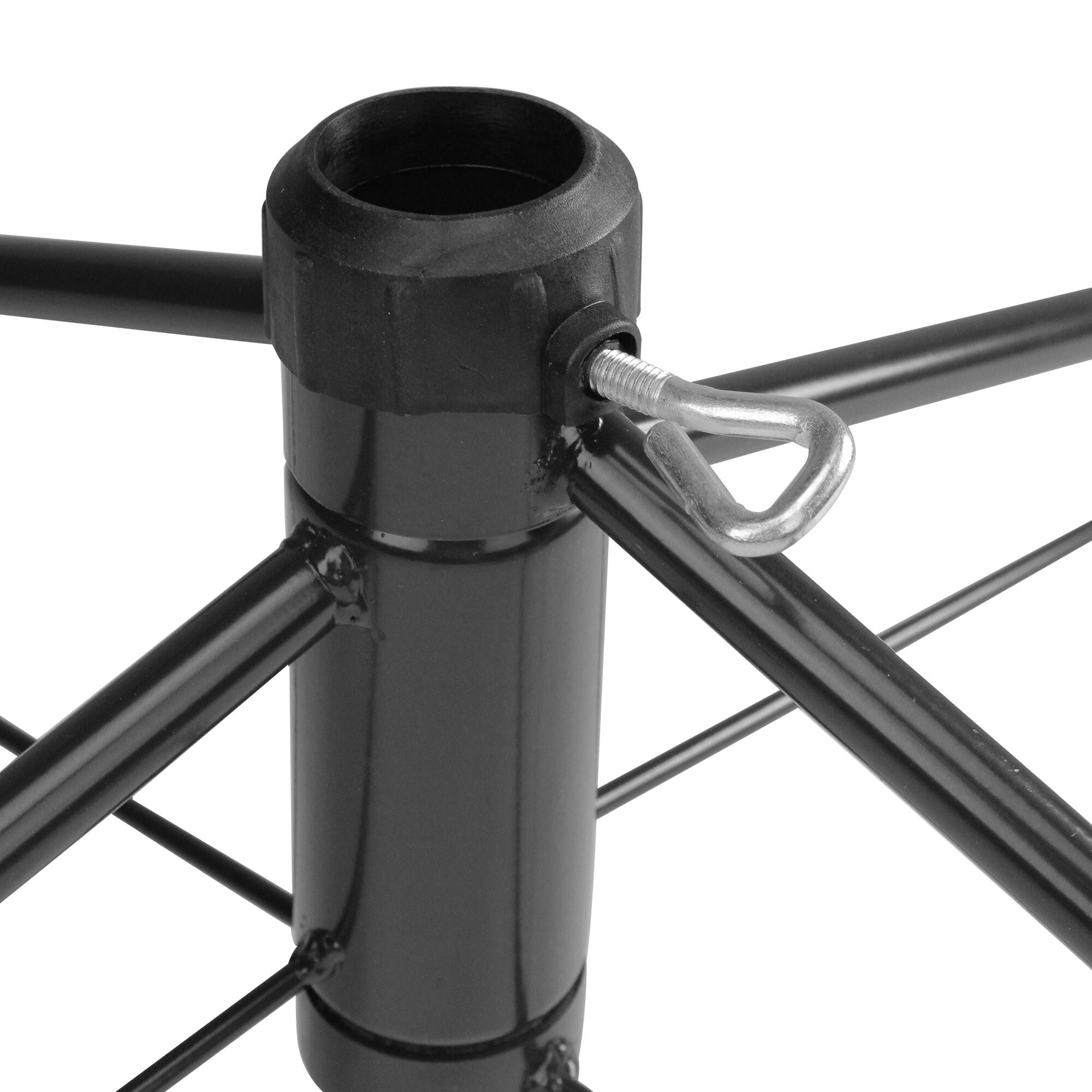 Alt View 1. Northlight - Black Christmas Tree Stand For 6.5' - 7.5' Artificial Trees - Black.