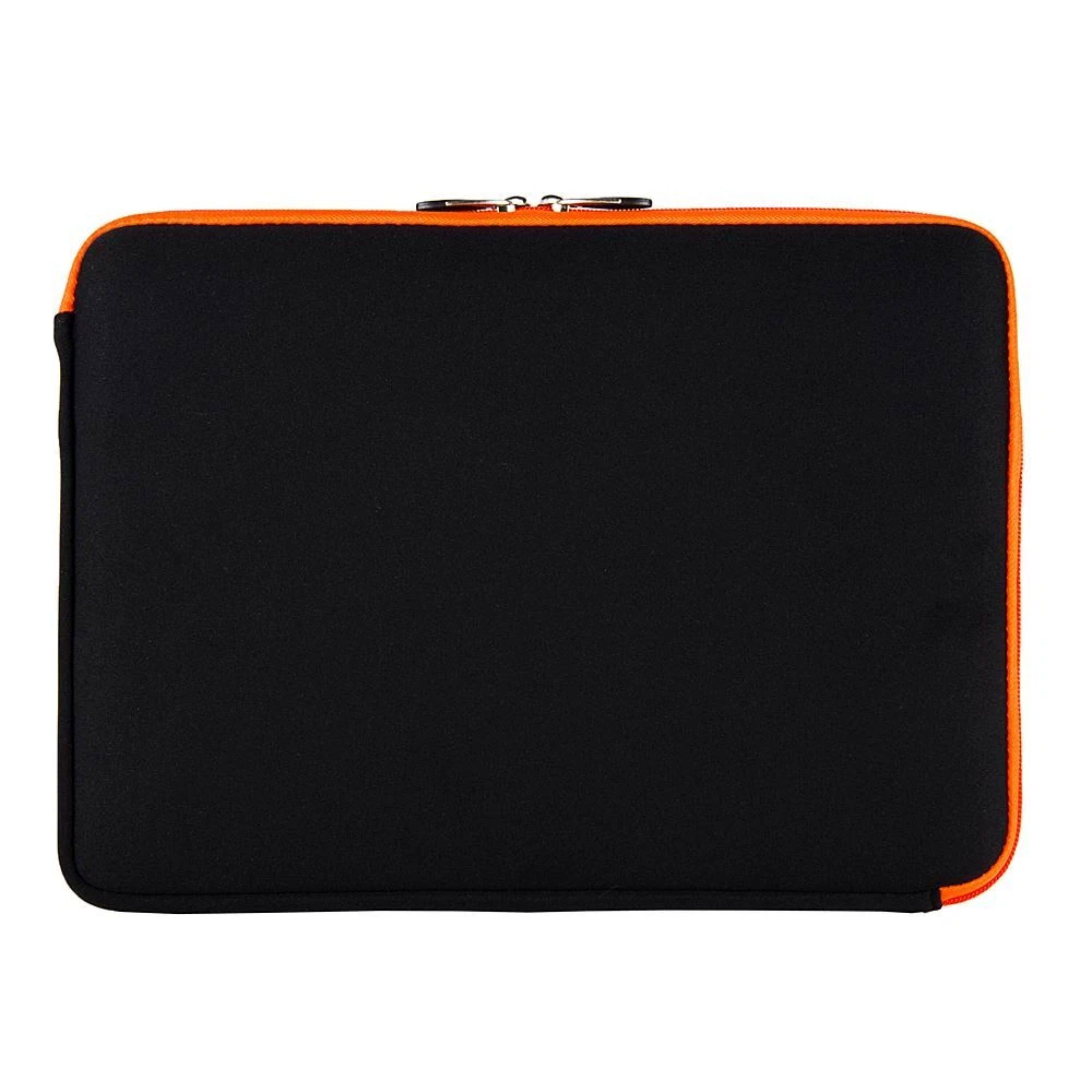 Angle. Kitcheniva - Neoprene Laptop Sleeve Case Bag For 17" Laptop Black/Orange - Black/Orange.