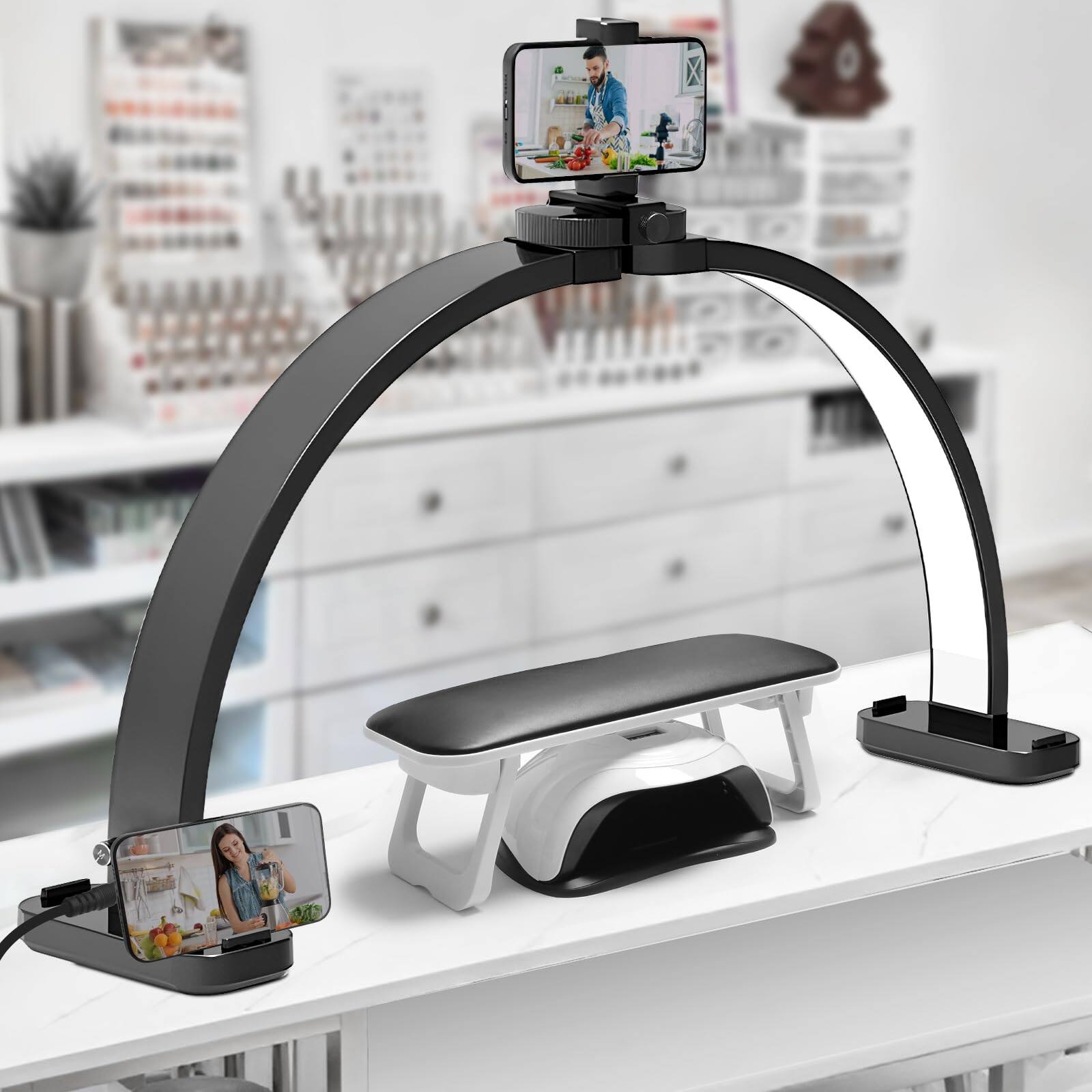 Earthley Blooms - Light Color Beauty High Quality Product with Modern Design for Daily Use Elegant Stylish Appearance - Black