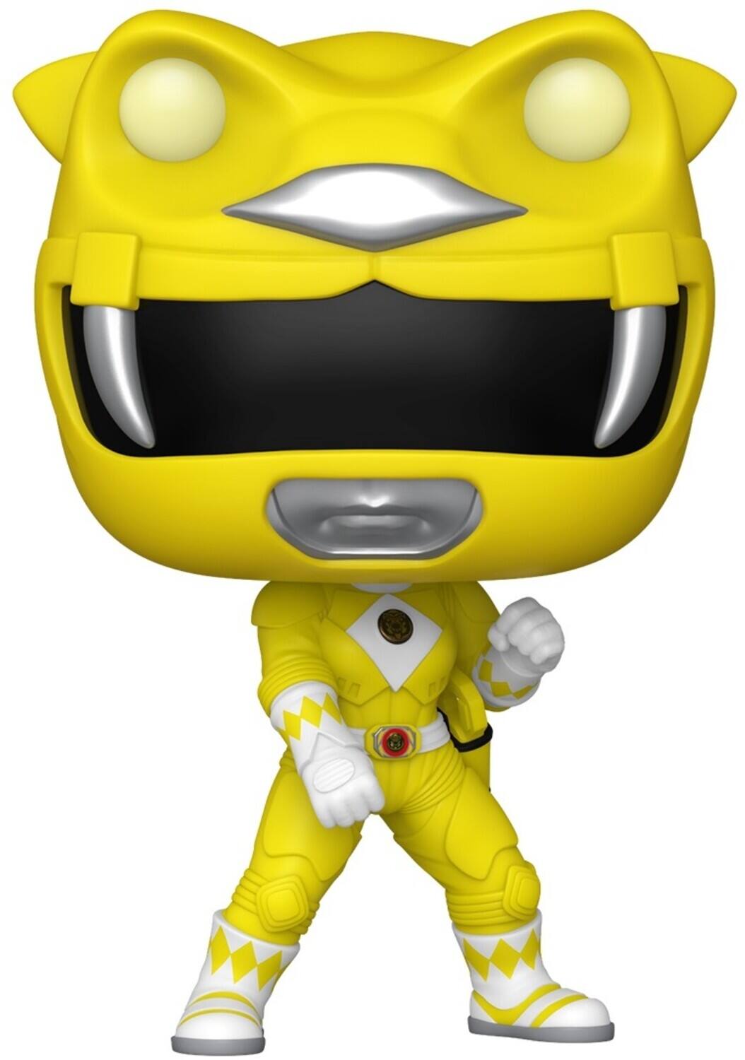 Funko - POP! Movies: Mighty Morphin Power Rangers Movie - Yellow Ranger (Glow-in-the-Dark) - COLLECTIBLES - Multicolor