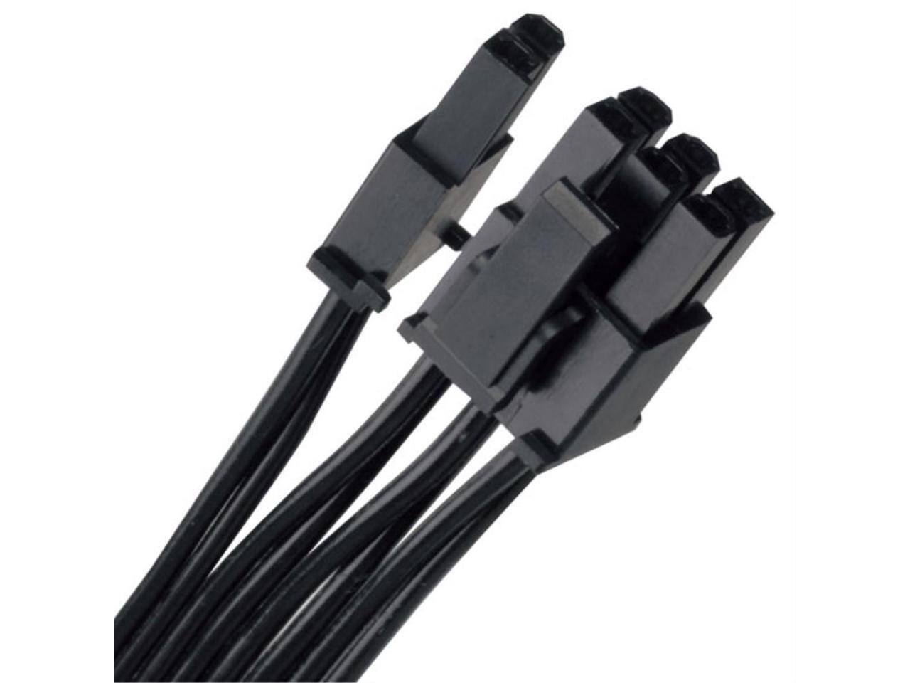 Alt View 3. SilverStone - 650W ATX PSU, 54A +12V, 80Plus Gold, Silent FDB Fan, Modular, Japanese Caps, 140mm Depth, 2x CPU 4+4 Pin.