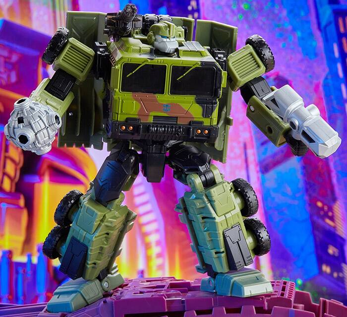 Alt View 5. Transformers - Prime Universe Bulkhead | Transformers Generations Legacy Wreck N Rule Collection.