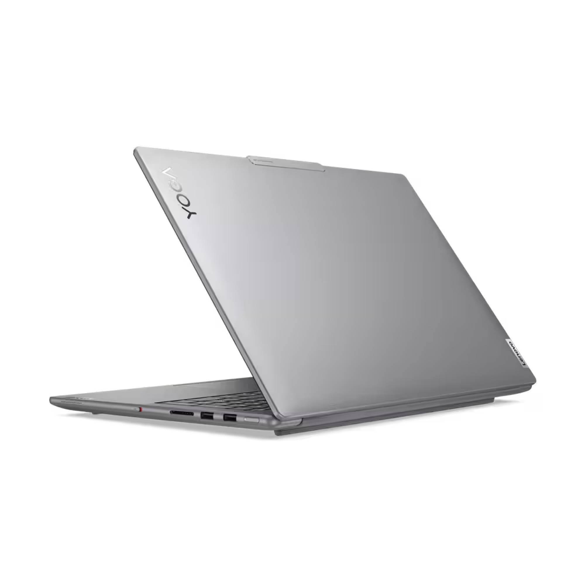 Left. Lenovo - Lenovo Yoga Pro 9 16Imh9 16" Touch Ultra 9 185H GeForce 4060 32GB 1TB SSD W11P - Luna Grey.