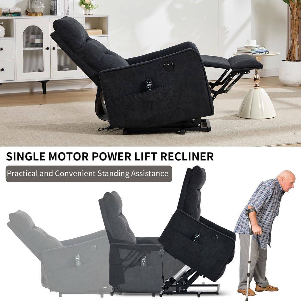 SINGLE MOTOR POWER LIFT RECLINER  
Practical and Convenient Standing Assistance