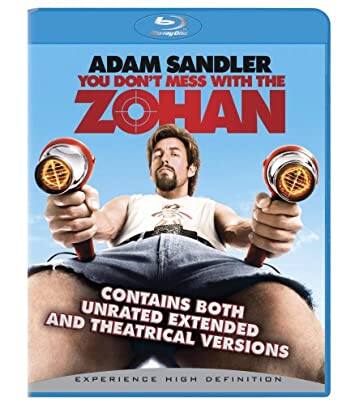 Front. You Dont Mess with the Zohan (Blu-ray).