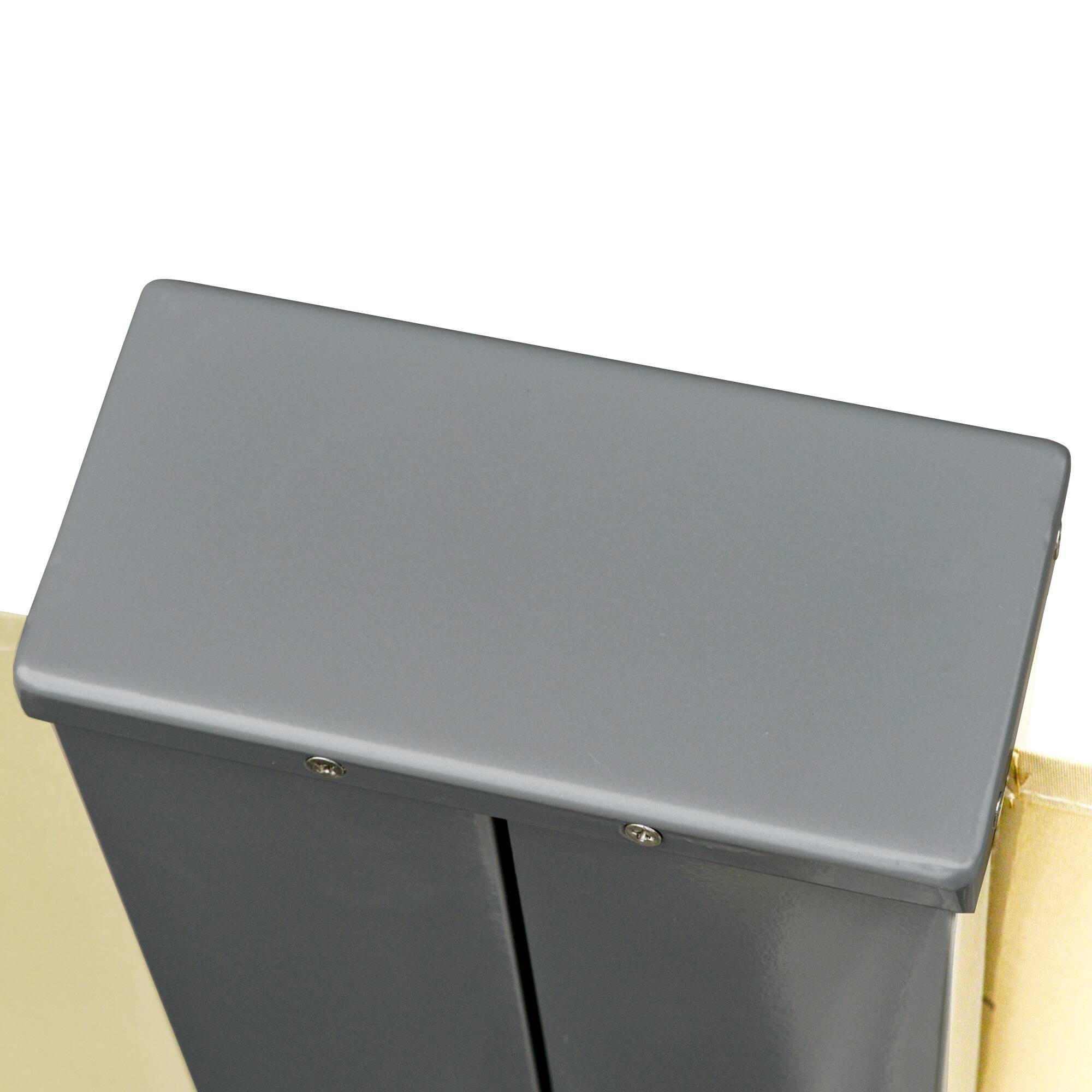 Alt View 5. Outsunny - Outsunny 20' Double Retractable Patio Side Awning Garden Sun Shade with UV-Fighting Screen - Beige.