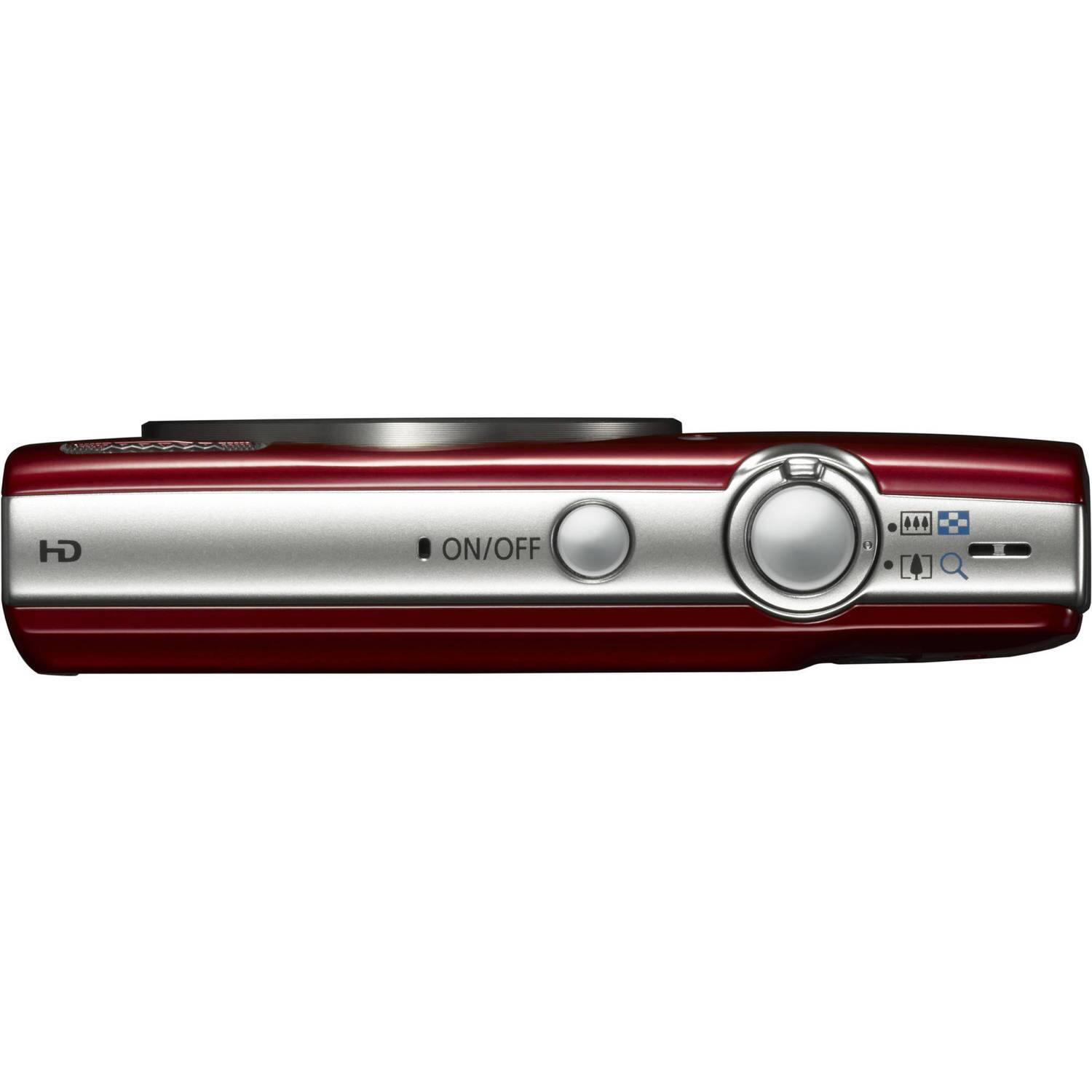 Alt View 4. Canon - Canon PowerShot ELPH 180 Digital Camera Red Compact Travel Bundle.