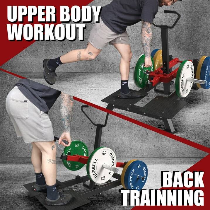 Upper body workout
Back training