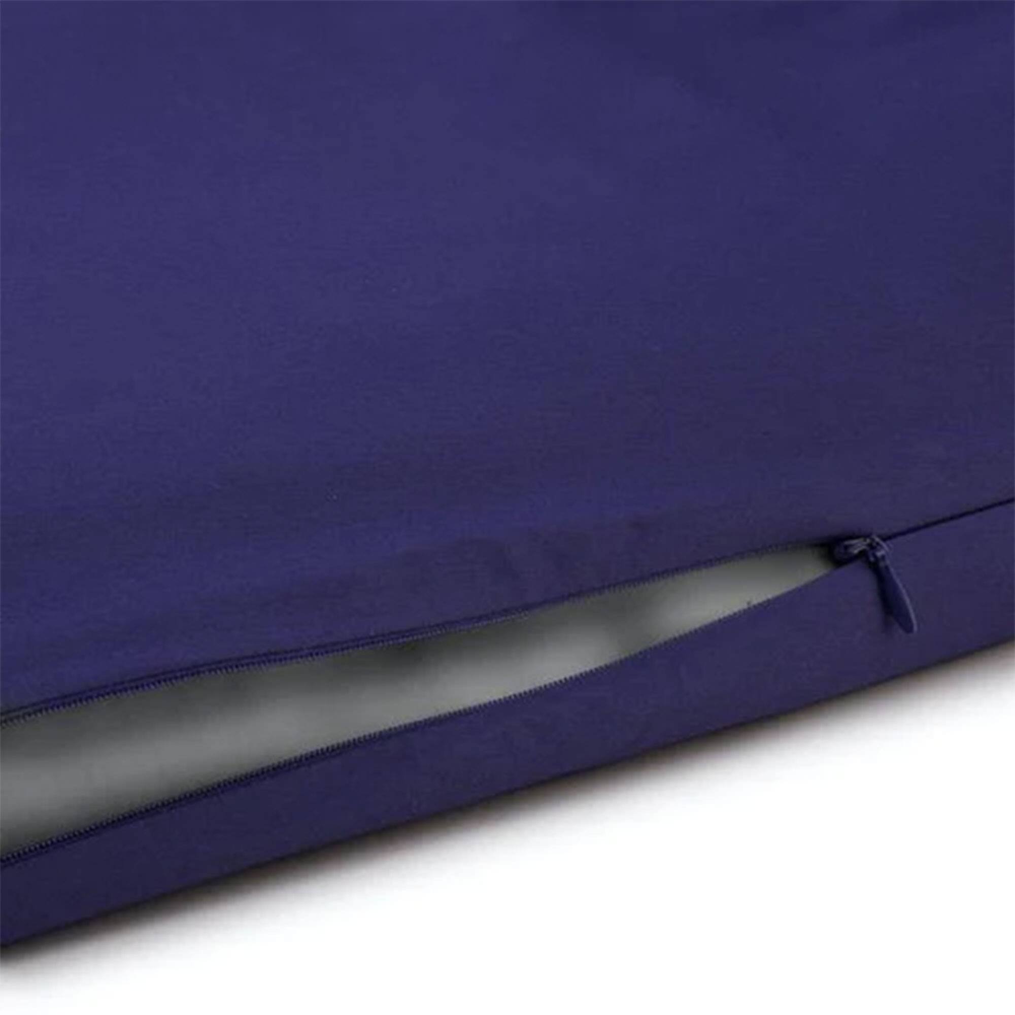 Alt View 5. Sleepgram - Sleepgram Supima 400 Thread Count Cotton Duvet Cover w/ Travel Bag, King, Violet - Violet.