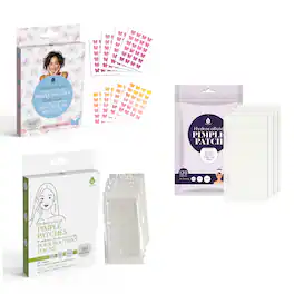 Pursonic - Clear Skin Bundle: 3 Packs of Hydrocolloid Pimple Patches (Classic, Butterfly, & Multi-Size)