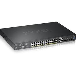 ZYXEL - GS2220-28HP 24-Port Gigabit L2+ Managed and Nebula Pro Cloud Managed Switch | 24 PoE+ Ports at 375W with 4 SFP - Unknown