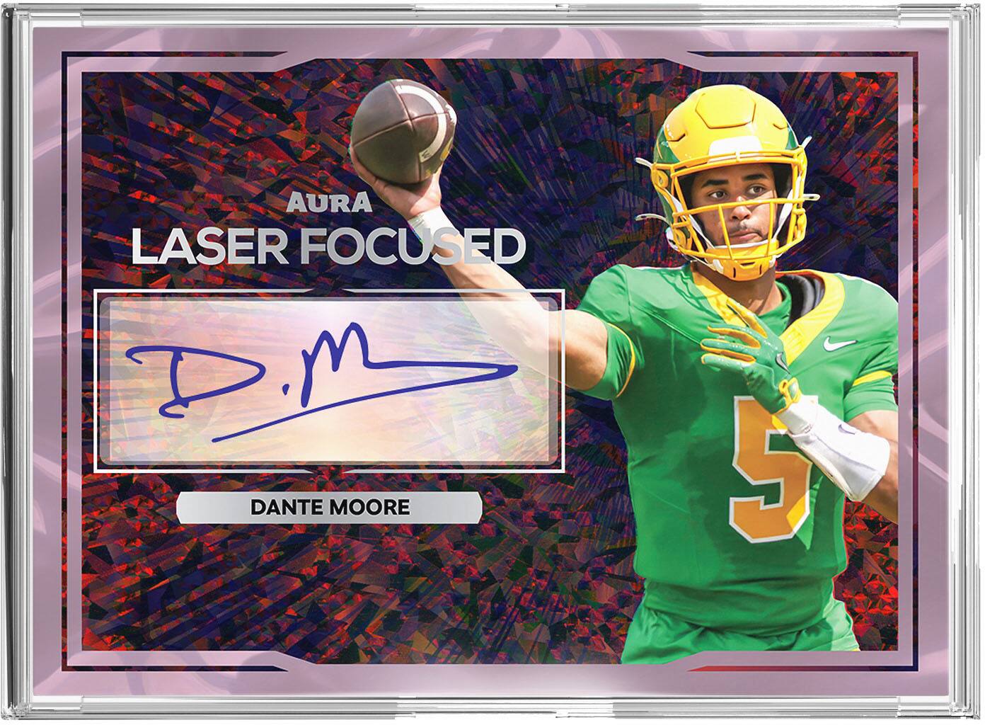 AURA LASER FOCUSED  
DANTE MOORE  
5