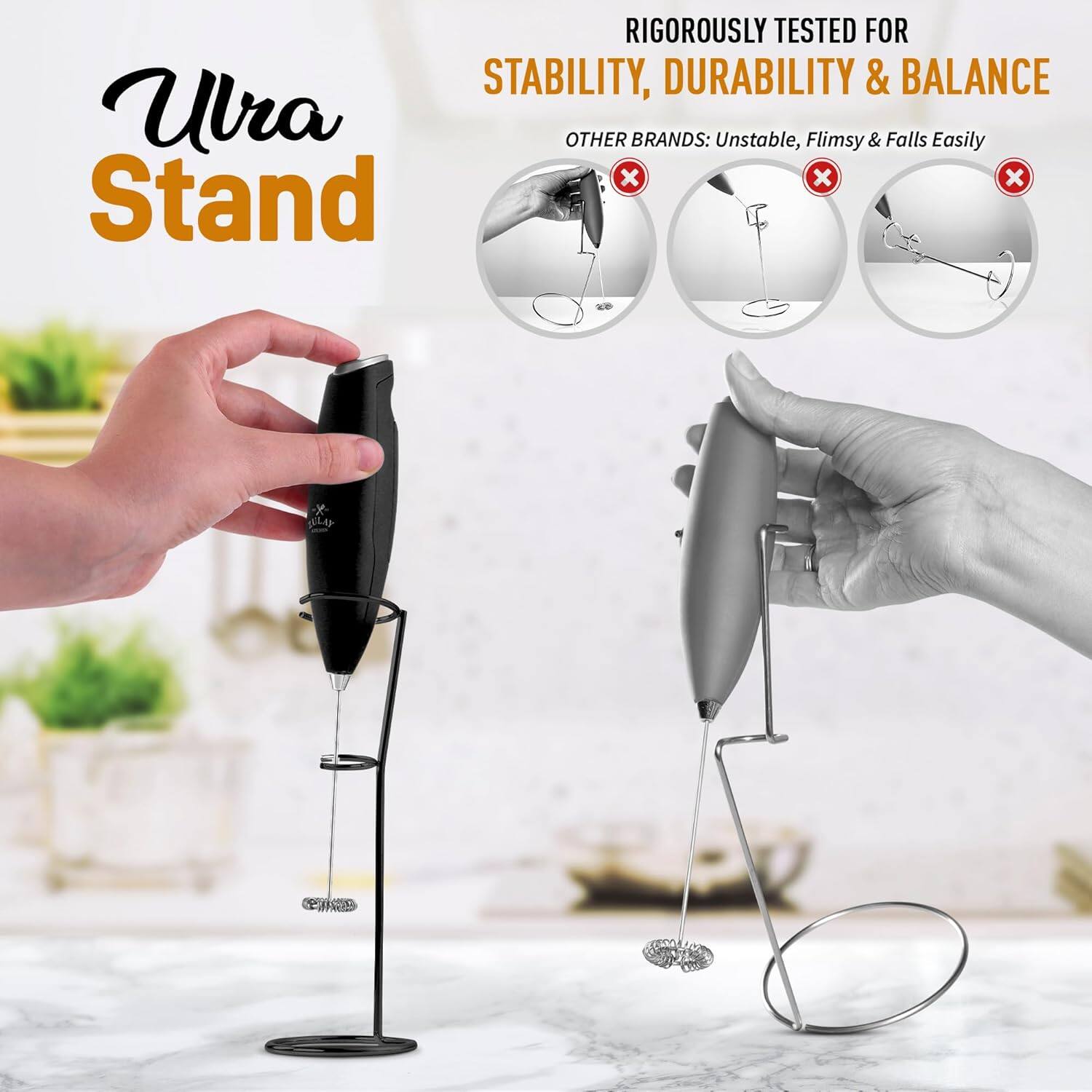 Ultra Stand

RIGOROUSLY TESTED FOR STABILITY, DURABILITY & BALANCE

OTHER BRANDS: Unstable, Flimsy & Falls Easily