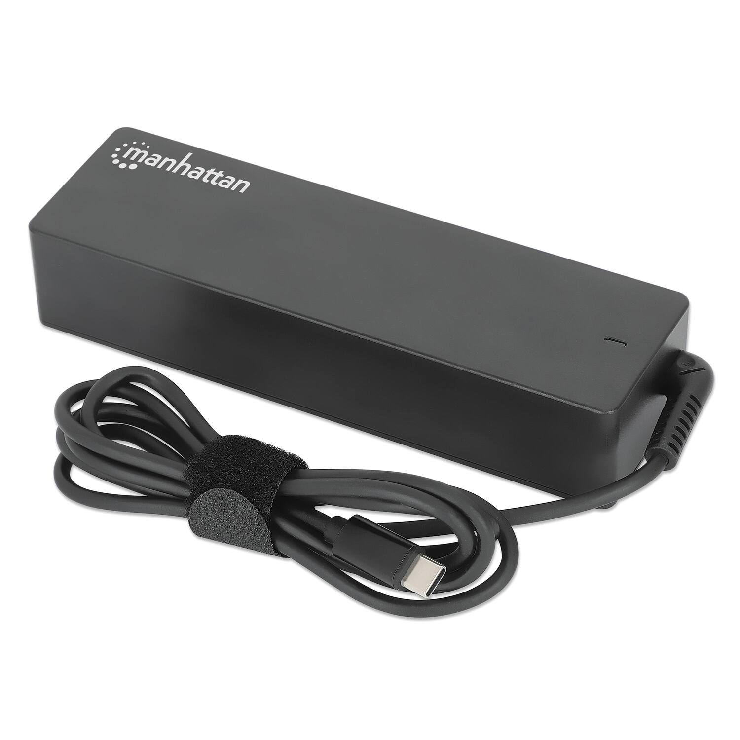 Front. Manhattan - Manhattan 180900 100-watt Usb-c Power Delivery Laptop Charger.