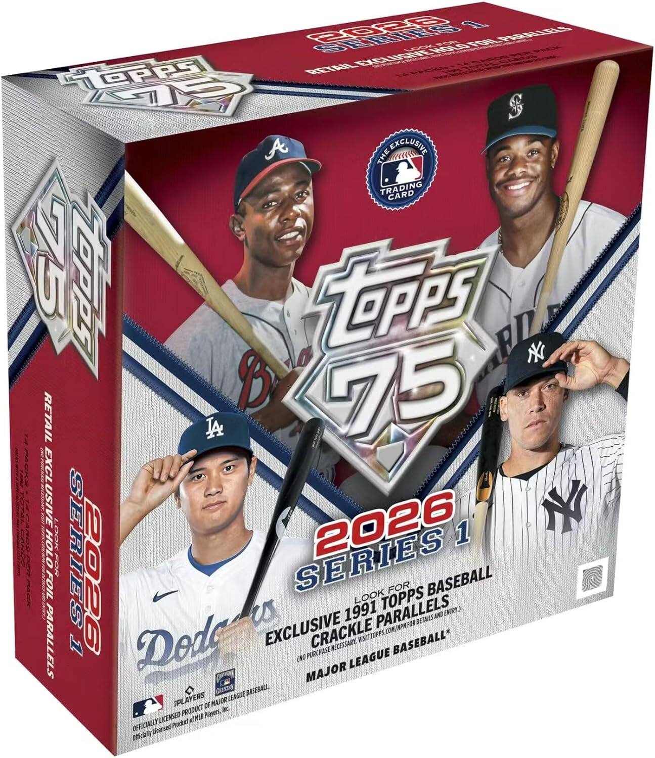 2026 Topps MLB Baseball Series 1 Mega Box