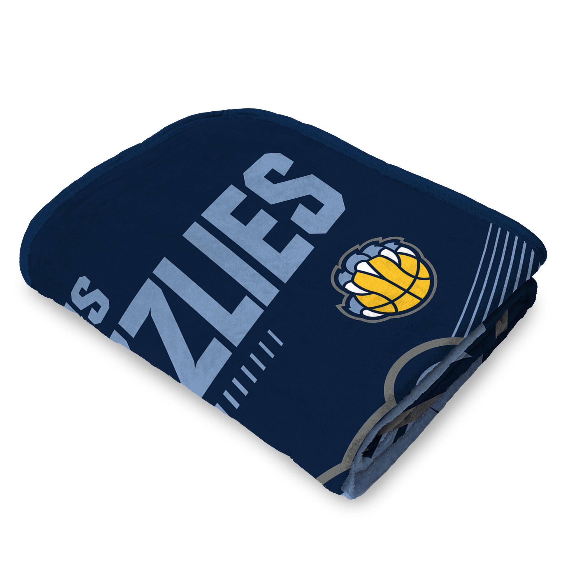 Back. Sweet Home Collection - NBA Memphis Grizzlies 60" x 80" Raschel Throw Blanket - Blue.