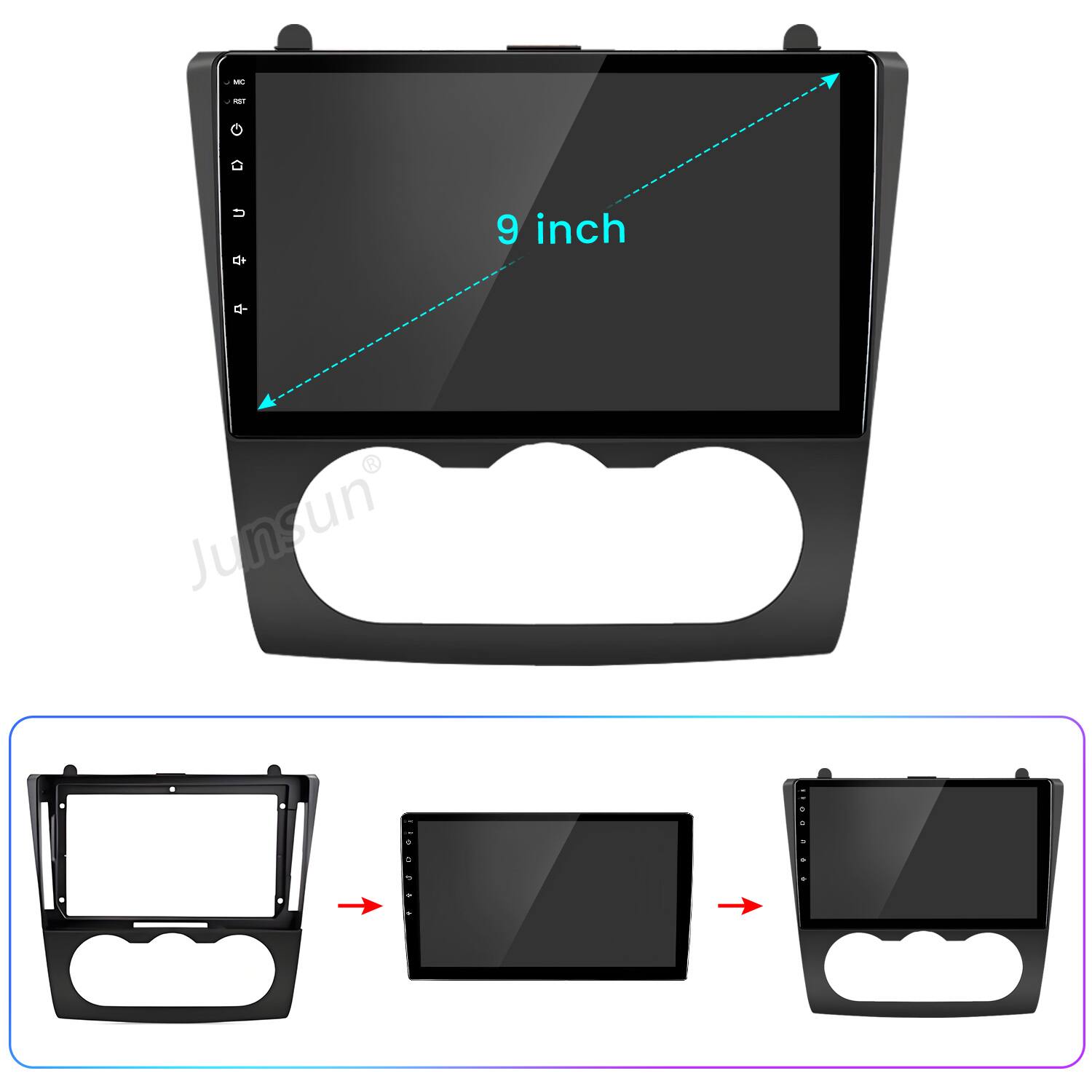 - U de 9 inch Q Junsun d