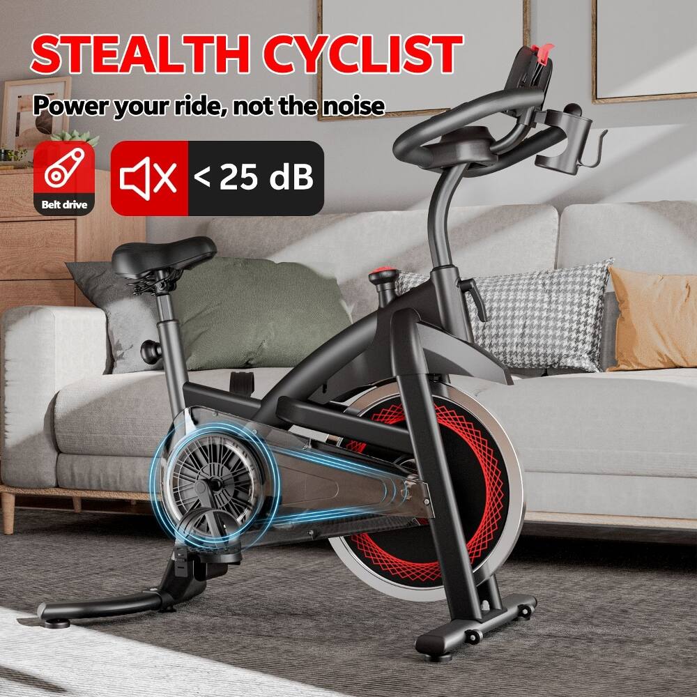 STEALTH CYCLIST  
Power your ride, not the noise  
Belt drive X < 25 dB