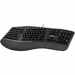 Adesso - EasyTouch 150 Keyboard - Cable Connectivity - USB Interface - 104 Key(s) - CoPilot Hot Key(s) - Windows, Mac OS - Unknown