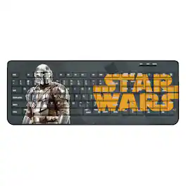 Keyscaper - Star Wars: The Mandalorian Color Block Wireless USB Keyboard - Din Djarin
