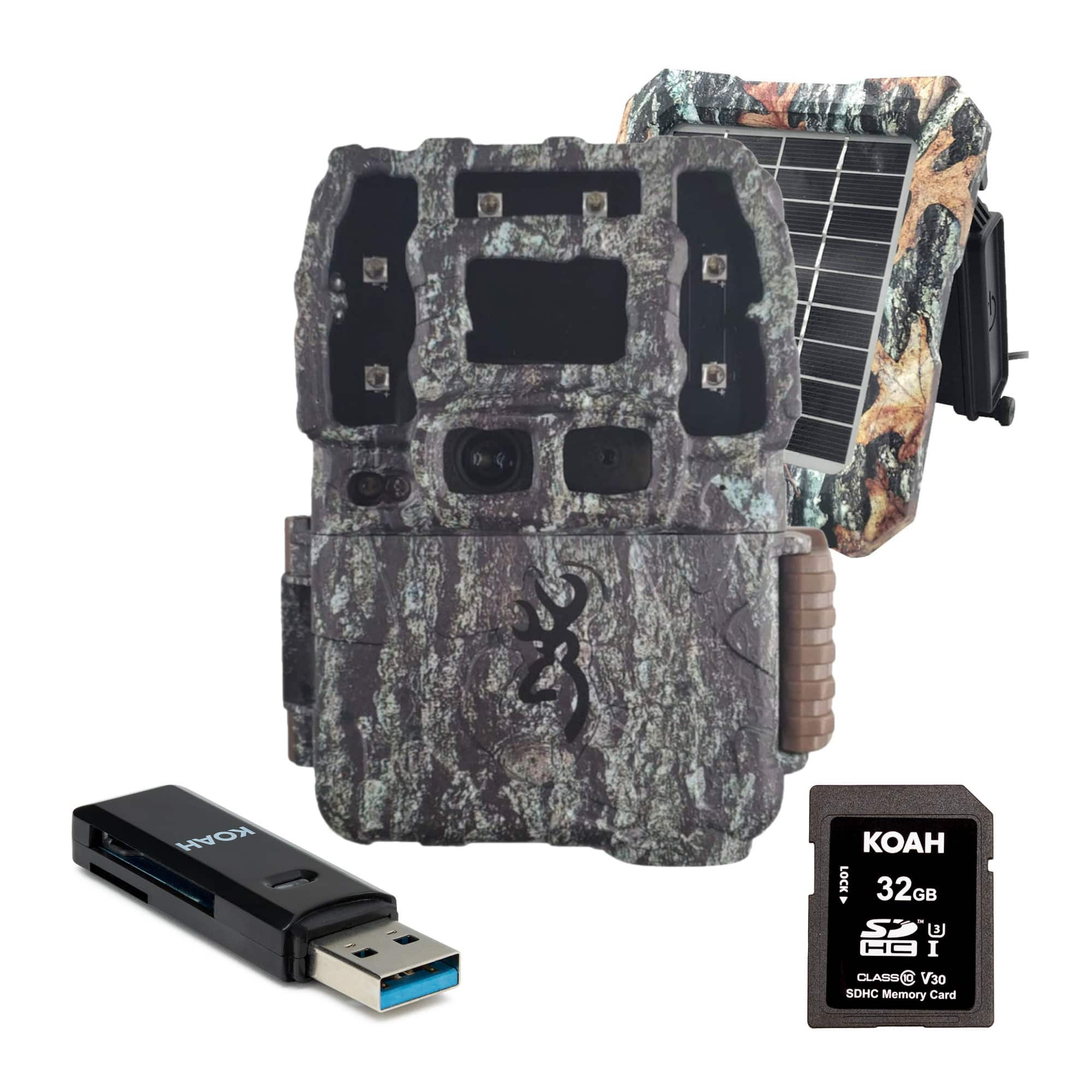 Browning Trail Cameras - Browning Trail Camera Strike Force Pro DCL NANO with Accessories Bundle