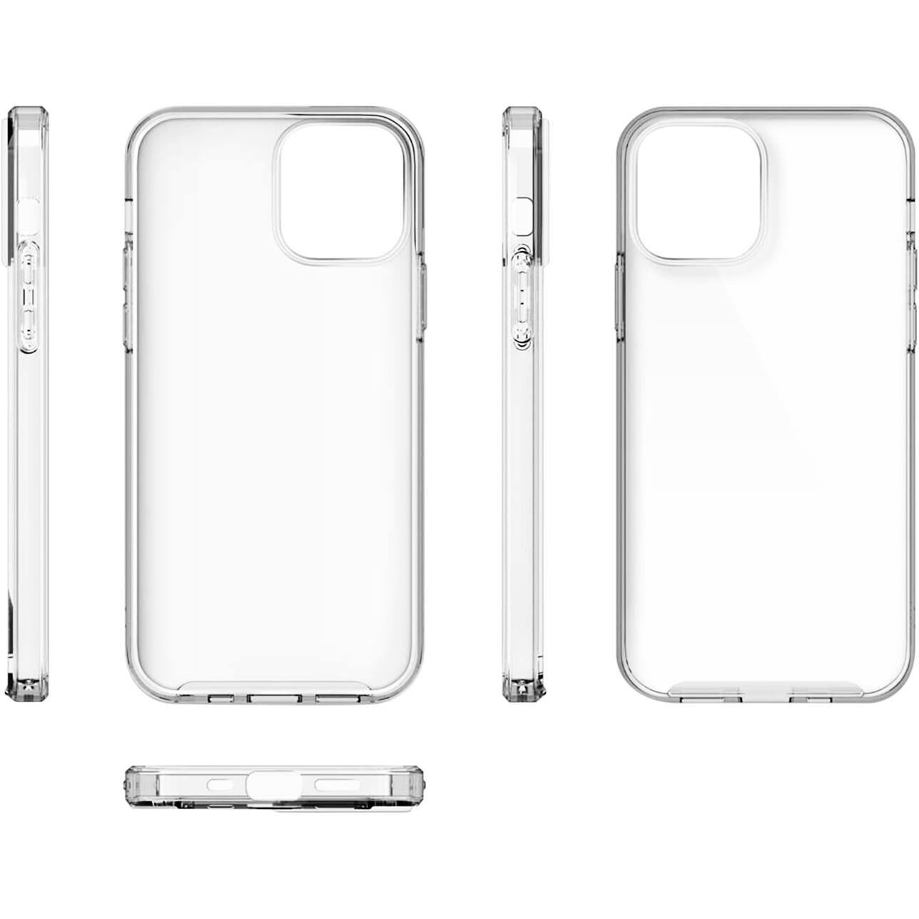 Alt View 11. SaharaCase - Hybrid-Flex Hard Shell Case for Apple iPhone 14 Pro Max - Clear.