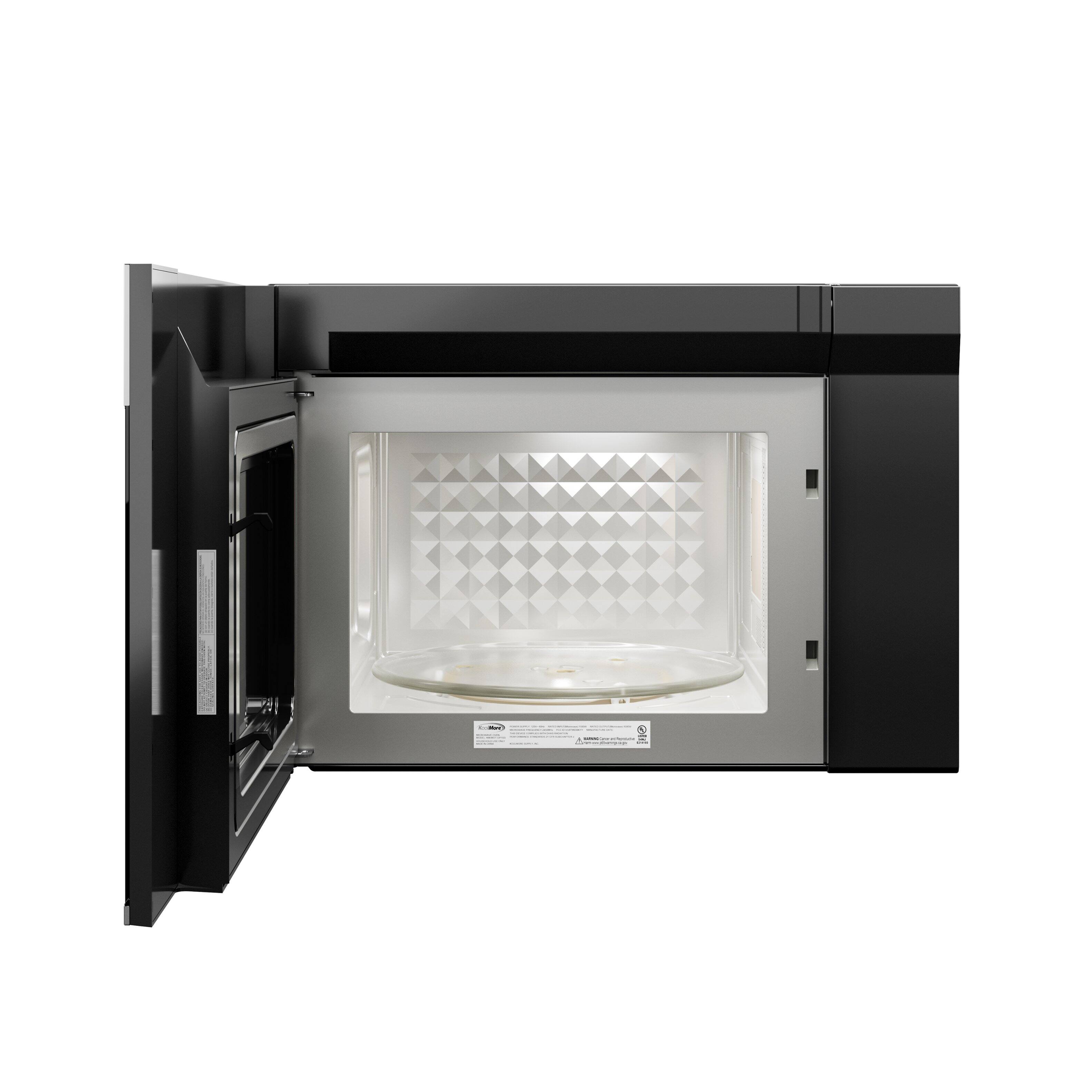 Back. Koolmore - 1.3 cu. ft. Over the Range Stainless Steel Microwave, 300 CFM, One Panel (KM-MOT-OP1SS) - Stainless-Steel.