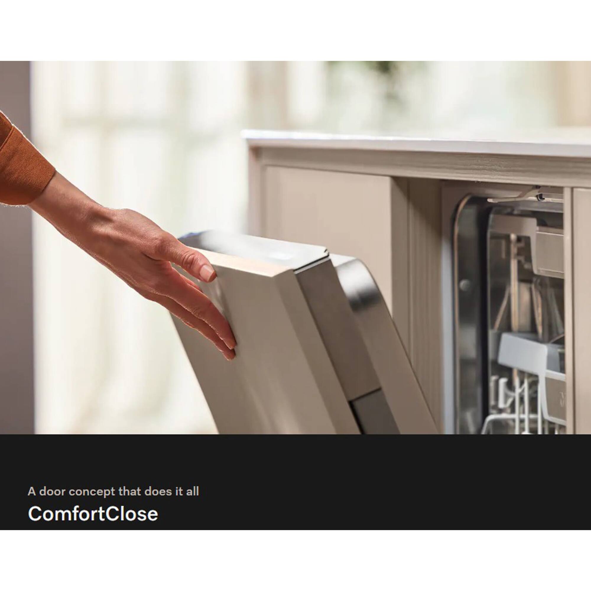 A door concept that does it all  
ComfortClose