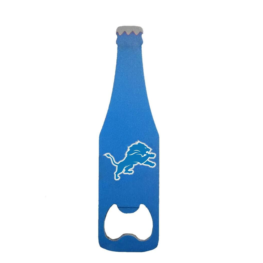 Alt View 3. The Memory Company - Detroit Lions 16oz. Pint Glass with Coasters & Bottle Opener - Multicolor.