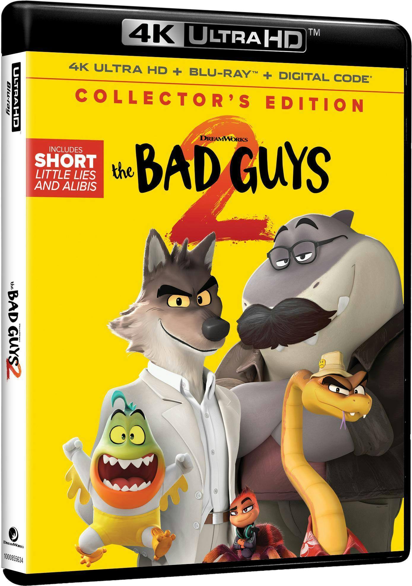 Angle. The Bad Guys 2   - 4K Blu-Ray.