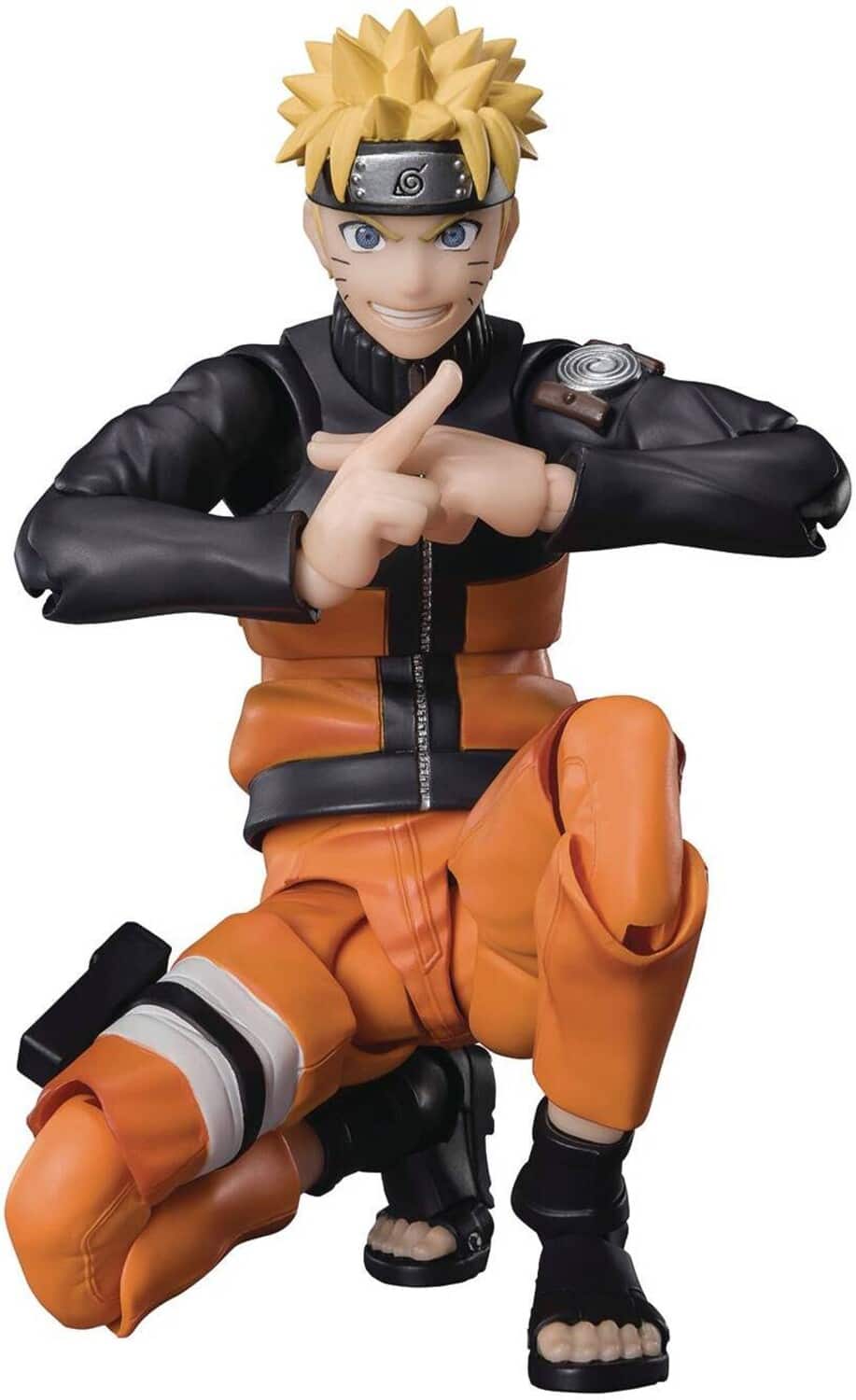 Bandai - Tamashii Nations - Naruto Shippuden - S.H.Figuarts - Naruto Uzumaki The Jinchuriki Entrusted with - COLLECTIBLES - Multicolor