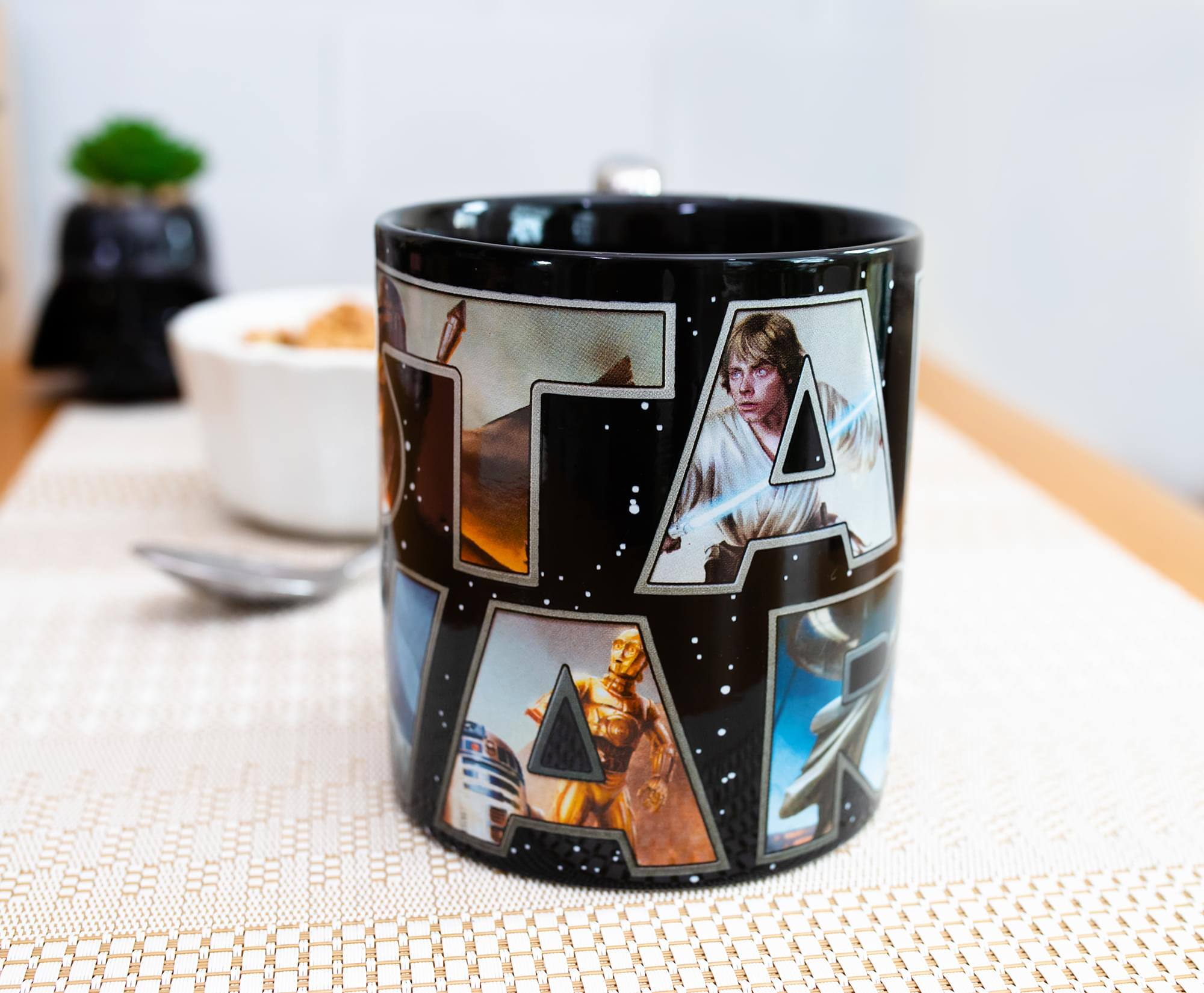 Silver Buffalo Star Wars Lightsaber Handle Ceramic Mug | Holds 20