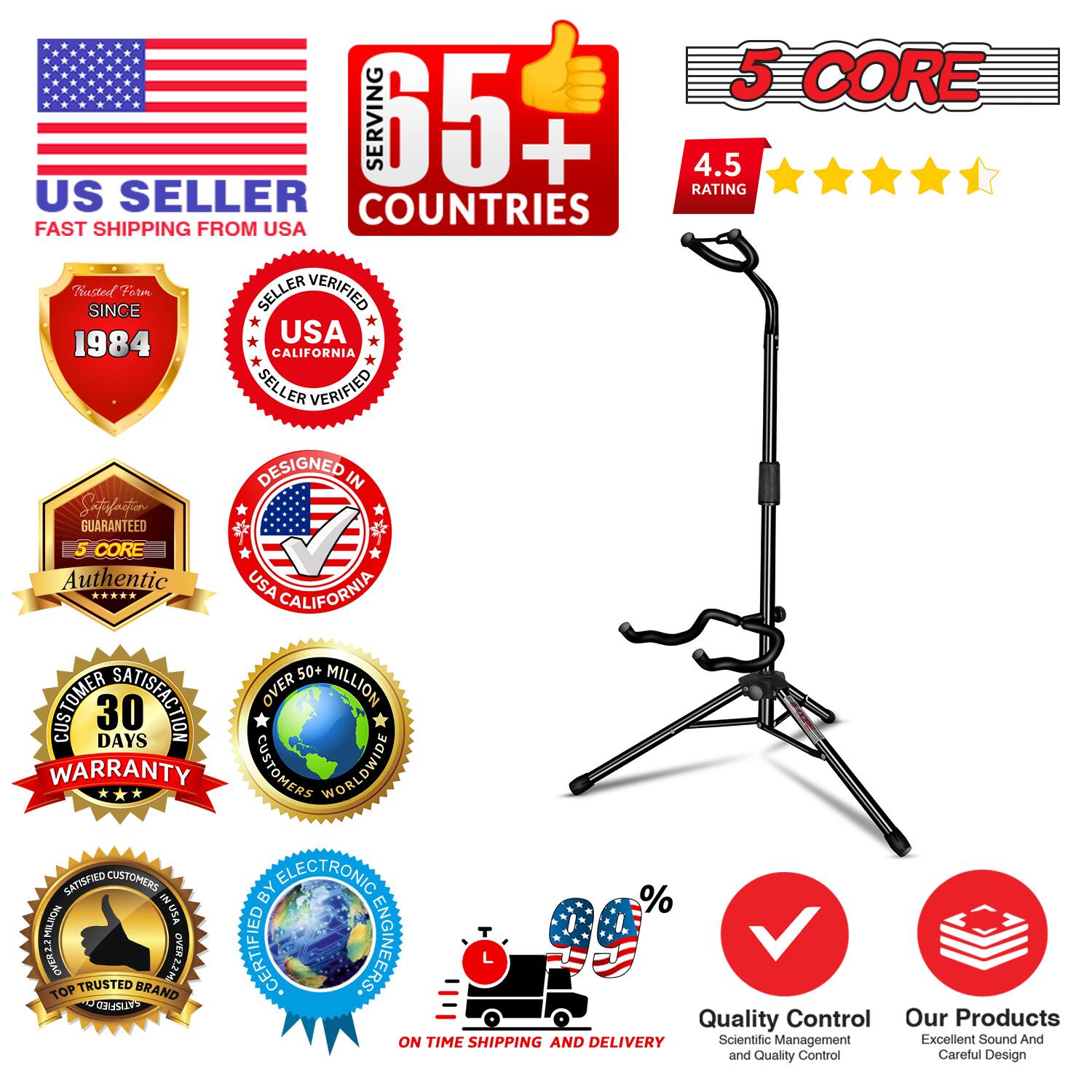 5 CORE US SELLER  
SERVING 65+ COUNTRIES  
FAST SHIPPING FROM USA  
TRUSTED SINCE 1984  
USA CALIFORNIA SELLER VERIFIED  
DESIGNED IN USA CALIFORNIA  
AUTHENTIC  
50+ YEARS  
30 DAYS WARRANTY  
OVER 50 MILLION CUSTOMERS WORLDWIDE  
SATISFIED CUSTOMERS BY ELECTRONIC ENGINEERS  
2.2% OVER TOP TRUSTED BRAND  
QUALITY CONTROL  
ON TIME SHIPPING AND DELIVERY  
SCIENTIFIC MANAGEMENT  
EXCELLENT SOUND AND QUALITY CONTROL  
CAREFUL DESIGN