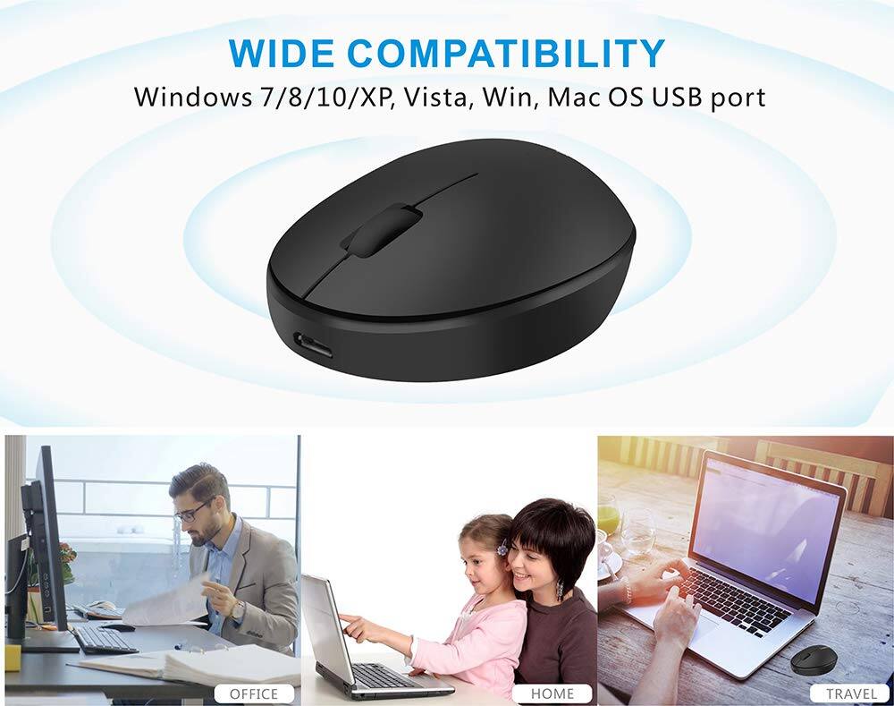 WIDE COMPATIBILITY  
Windows 7/8/10/XP, Vista, Win, Mac OS USB port  

OFFICE  
HOME  
TRAVEL