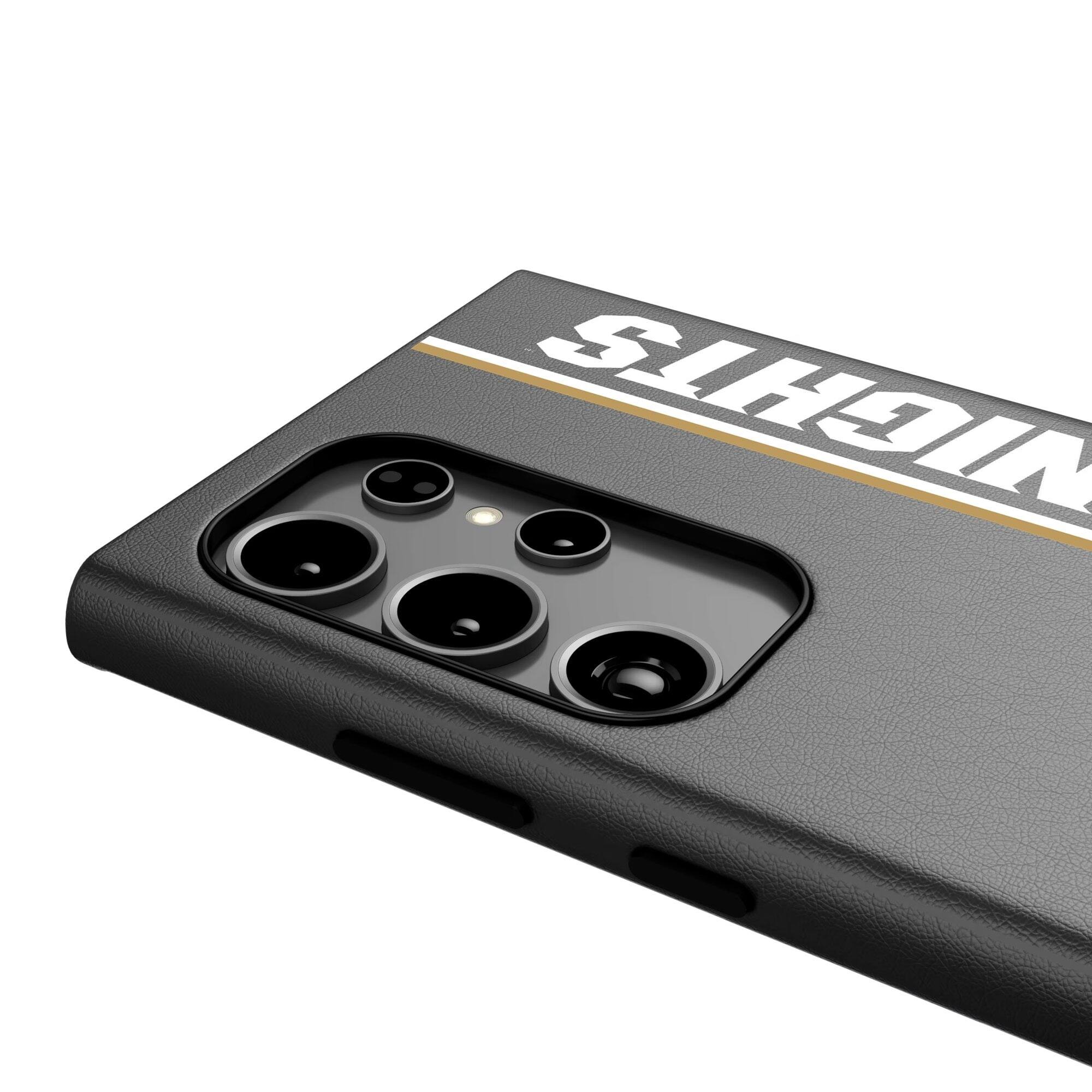 Alt View 2. Keyscaper - UCF Knights Galaxy Magnetic Bump Case - S25 - Black.