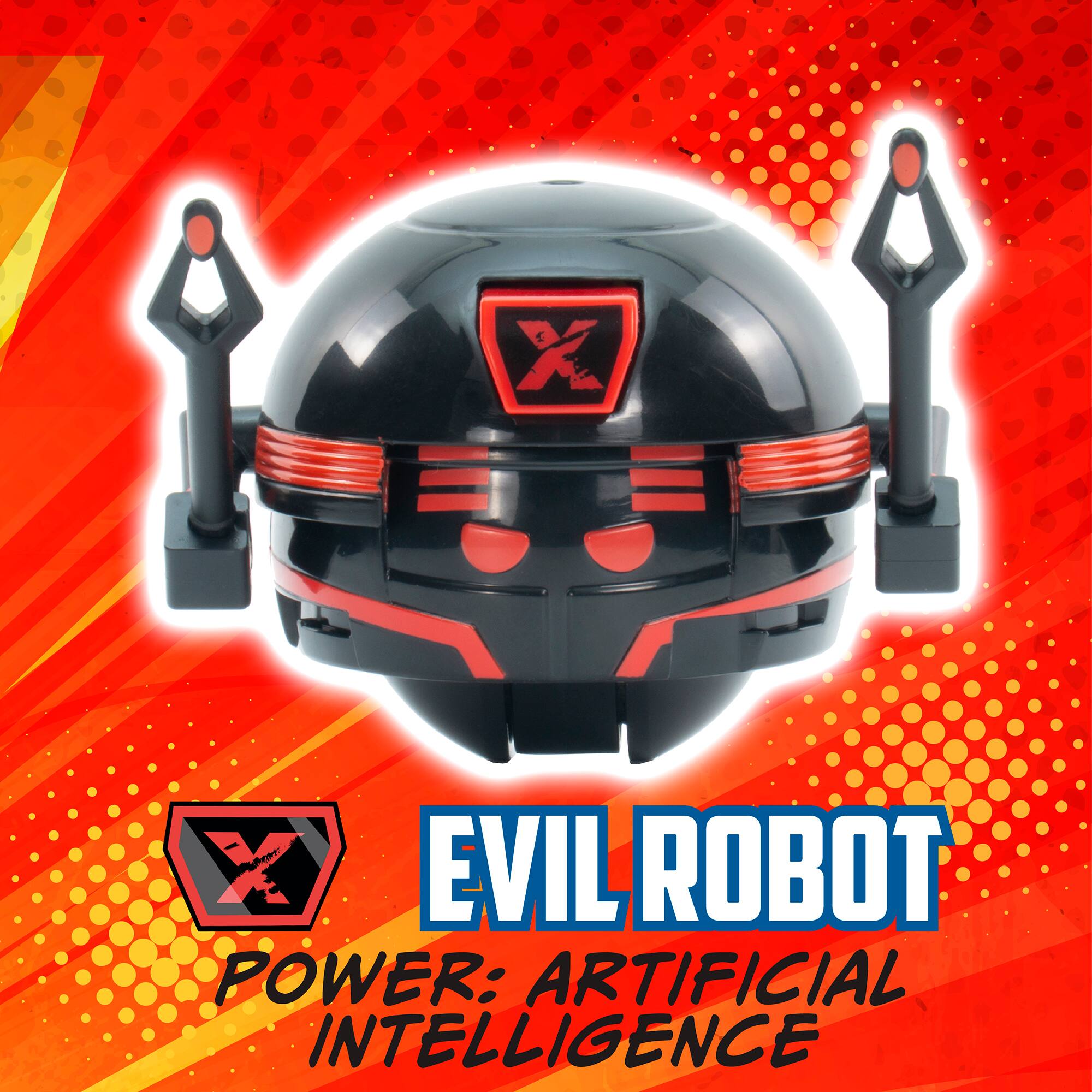 EVIL ROBOT  
POWER: ARTIFICIAL INTELLIGENCE