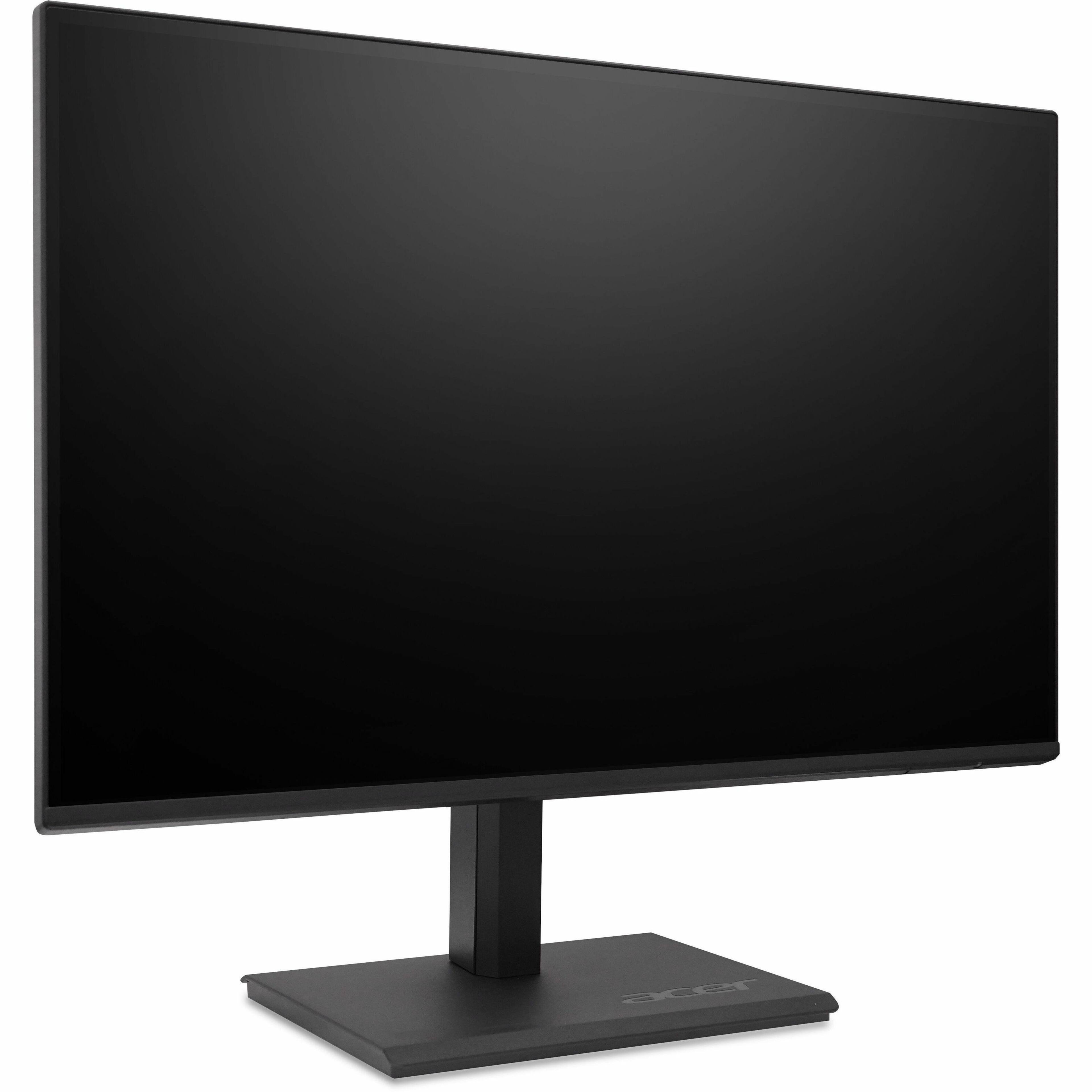 Alt View 16. Acer - Vero 23.8" IPS LED FHD 120Hz Monitor (VGA, HDMI) - Black.