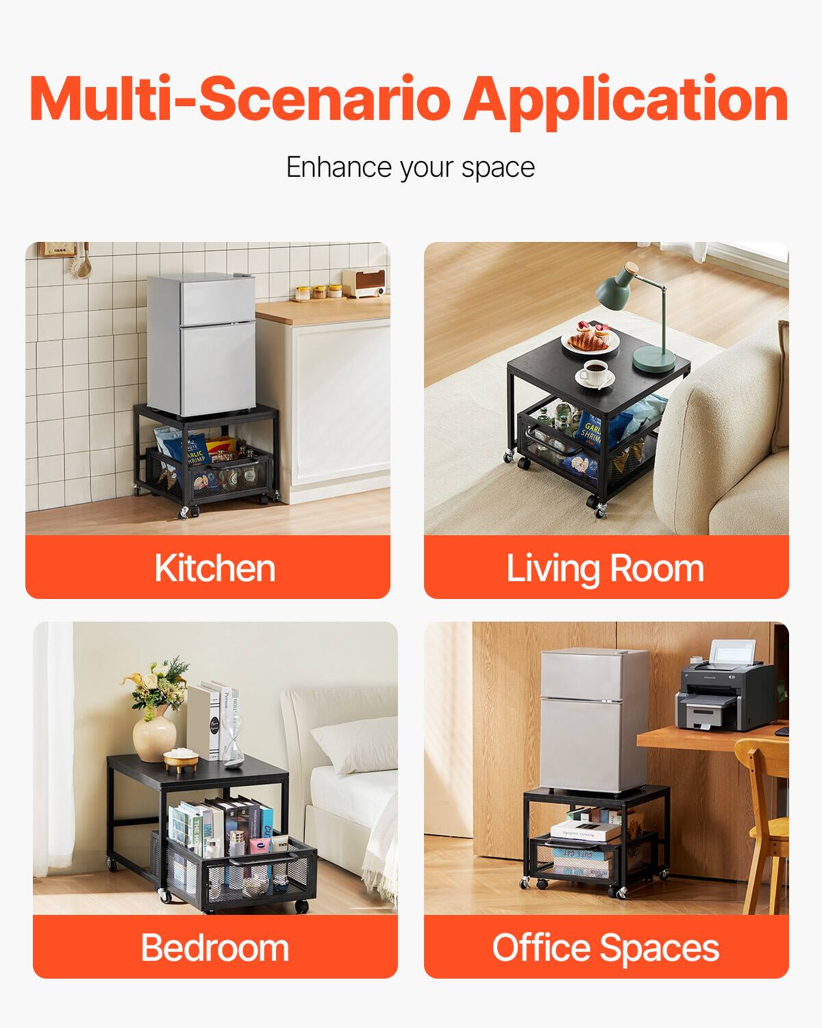 Multi-Scenario Application
Enhance your space
Kitchen
Living Room
Bedroom
Office Spaces