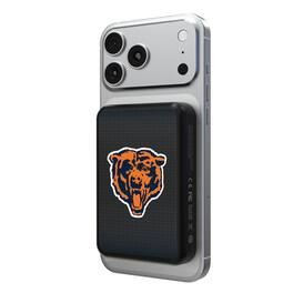 Keyscaper - Chicago Bears Wireless Magnetic Power Bank - Black