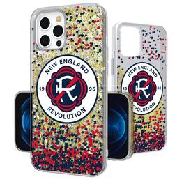 Keyscaper - MLS - New England Revolution iPhone Confetti Glitter Design Case - 13 - Multicolor