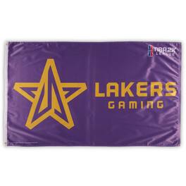 WinCraft - Lakers Gaming 3' x 5' Logo One-Sided Flag - Multicolor
