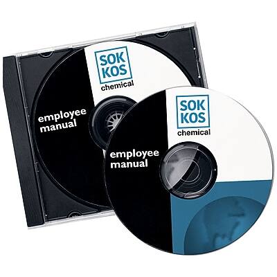 Avery Printable CD Labels, Removable, Laser/Inkjet, Matte 50 CD