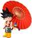 Alt View 11. Bandai - Son Goku - Fantastic Adventure - Dragon Ball - Ichibansho Figure.
