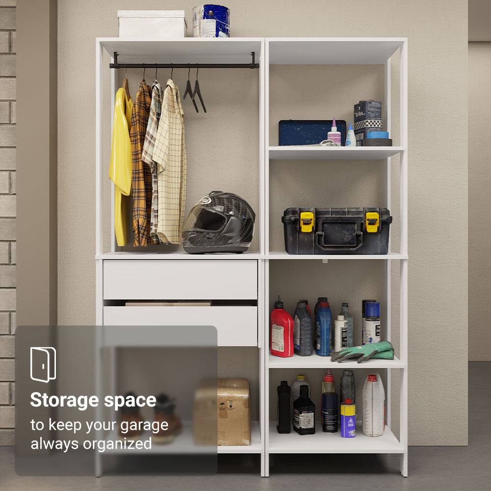 Storage space to keep your garage always organized