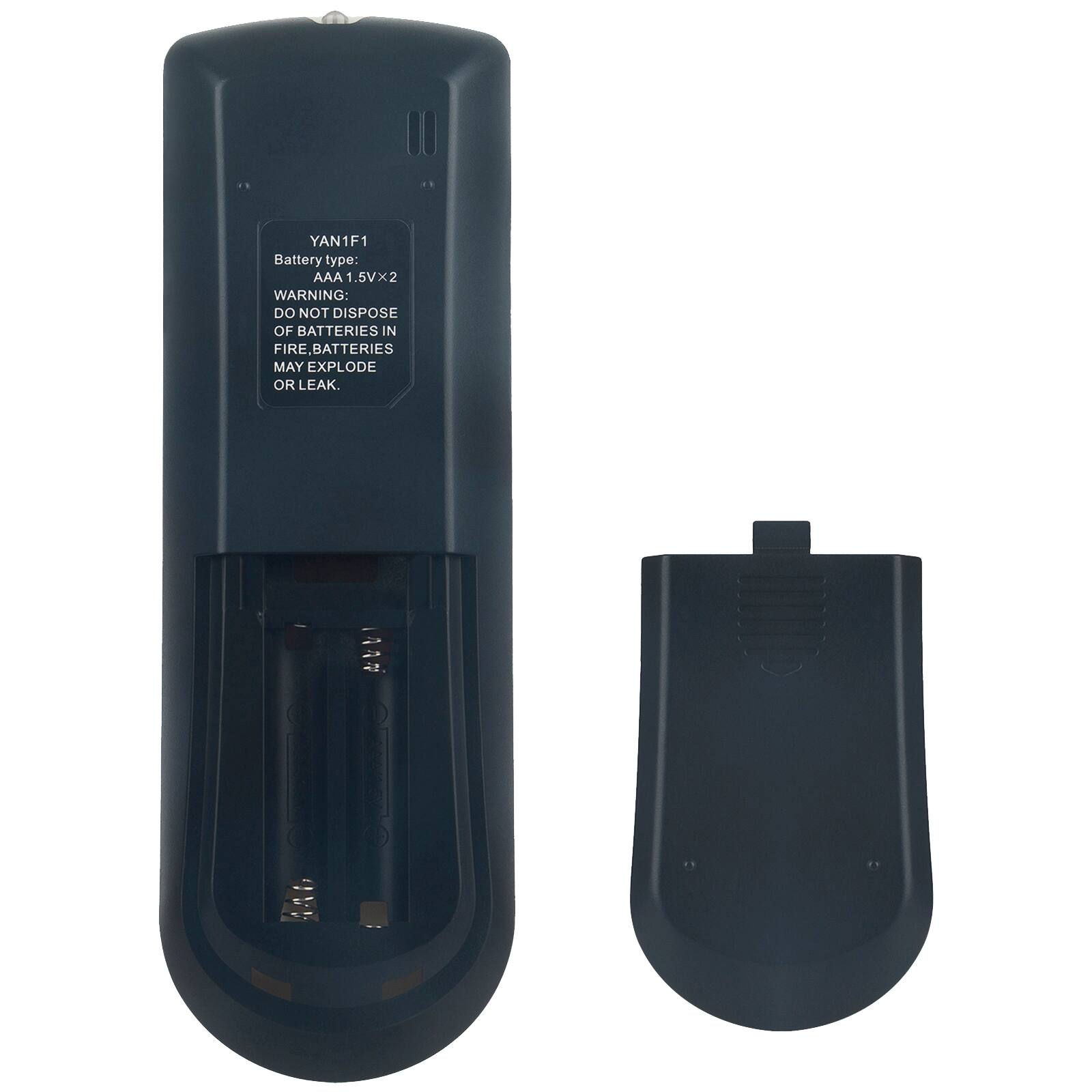 YAN1F1  
Battery type: AAA 1.5Vx2  
WARNING: DO NOT DISPOSE OF BATTERIES IN FIRE. BATTERIES MAY EXPLODE OR LEAK.