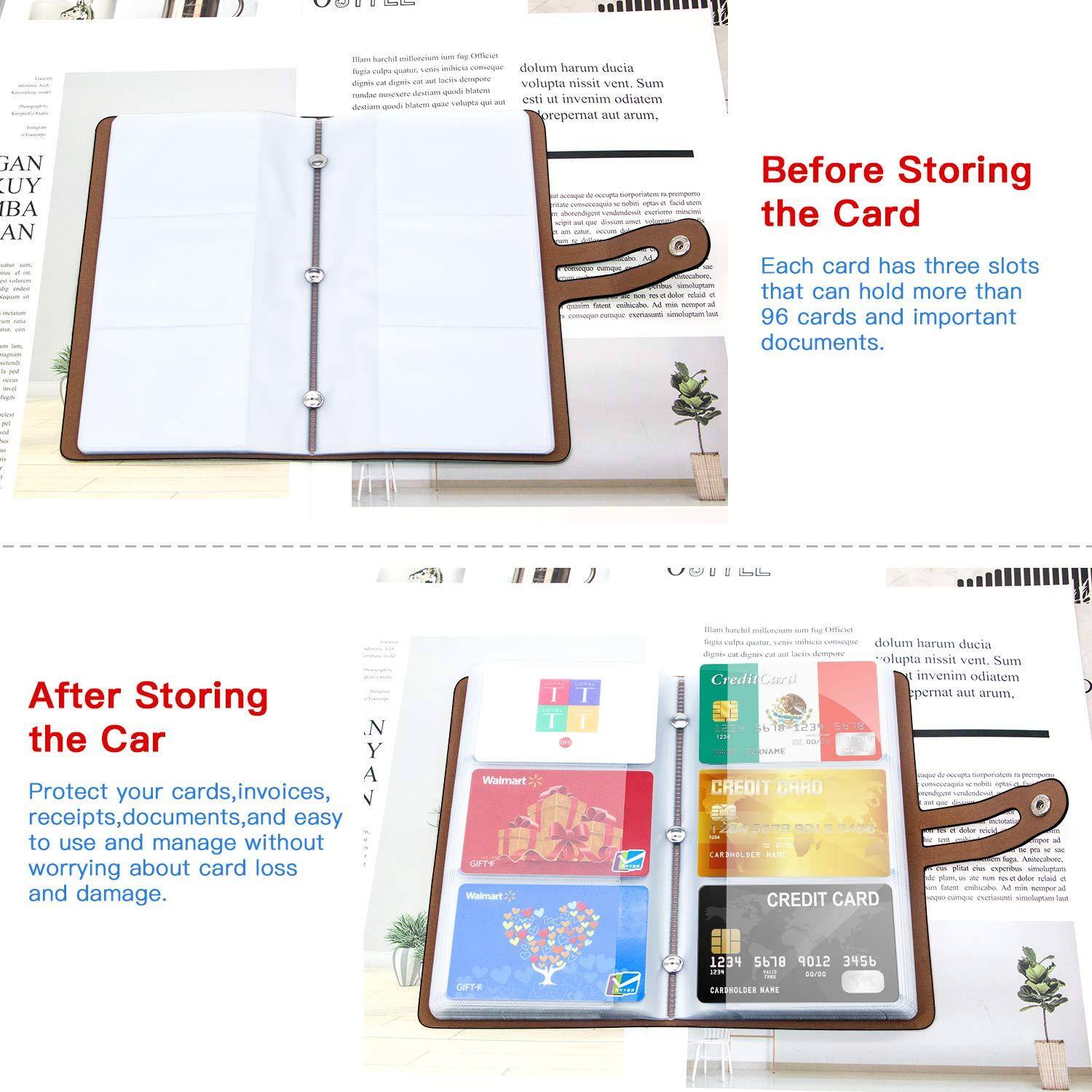 Alt View 2. Jadie Link - Rfid Credit Card Holder Business Organizer Slots Protector Managing Your Different Cards Loss black Durable Materials - Black.