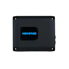 Front. Memphis Car Audio - Memphis Audio PRX400.1V2 Monoblock Subwoofer Amplifier - 400 Watts RMS x 1 at 2-Ohm - Black/Gray.