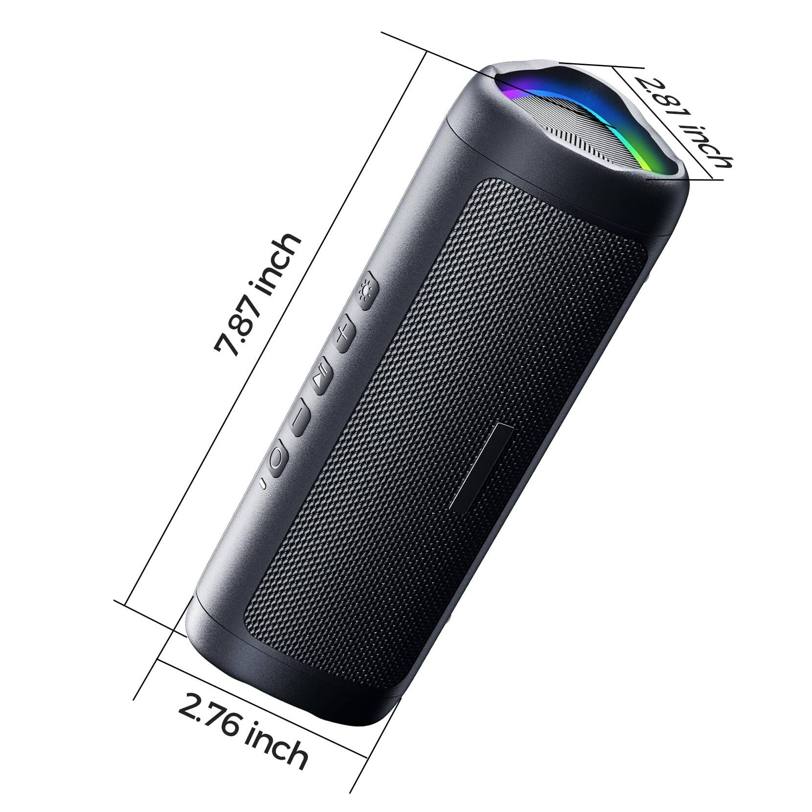 7.87 inch  
2.81 inch  
2.76 inch